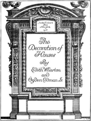 cover image of The Decoration of Houses